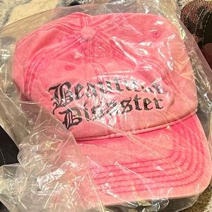 ***SOLD****Pink BD Dad Hat
